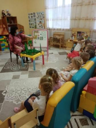Беседа «Деревья нашего края» в средней группе